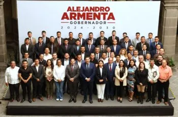 Sostiene Alejandro Armenta reunión de seguridad con ediles y marinos, futuros secretarios