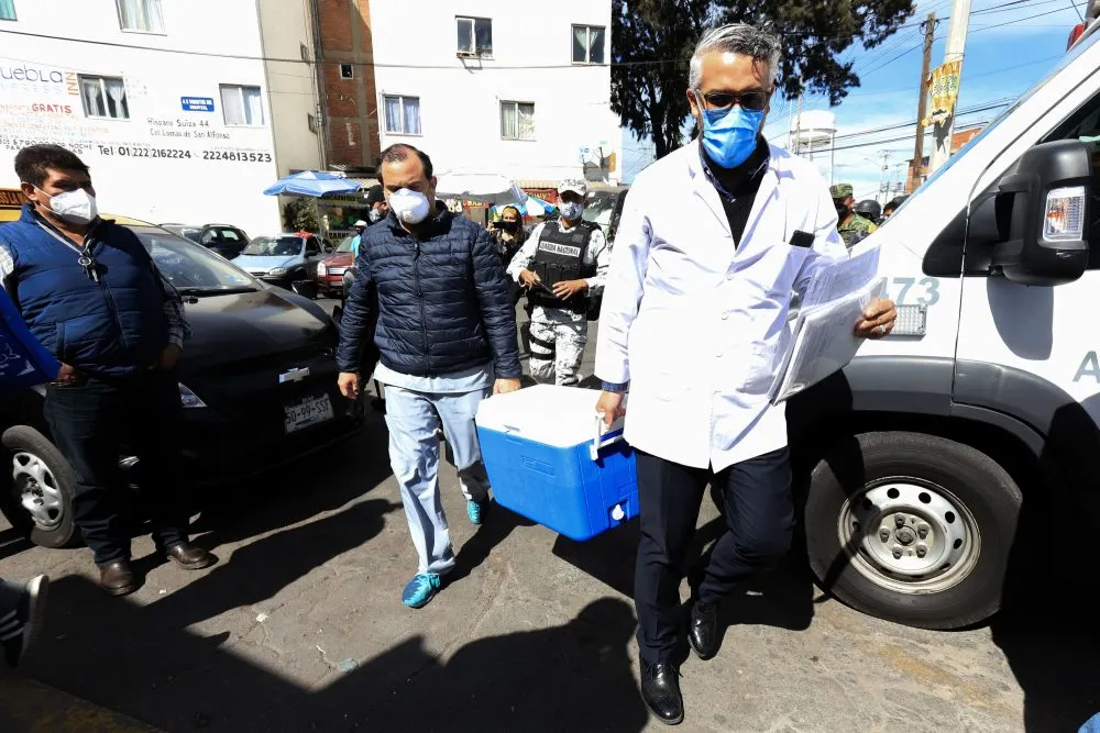 Puebla ya tiene más de 442 mil dosis de vacunas anti-Covid