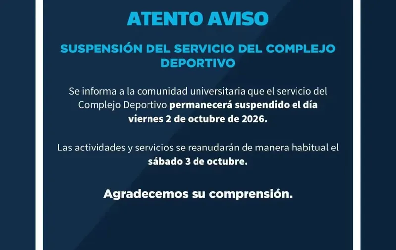 BUAP suspenderá actividades este viernes 2 de octubre; habrá puente para estudiantes