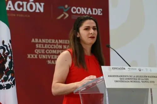 Abanderan a delegación mexicana rumbo a la Universiada Mundial 2019