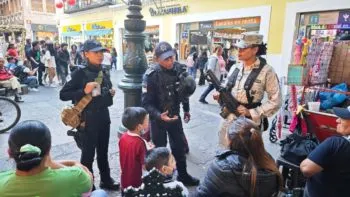 En Día de Reyes, más de 3 mil 500 policías privilegian protección de familias en Puebla