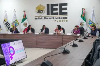 Realiza IEE Puebla conferencia sobre perspectiva de género, en el marco del 8M