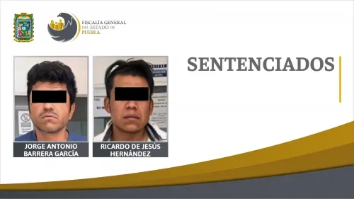 Sentenciados por robo a maquiladora en Tehuacán