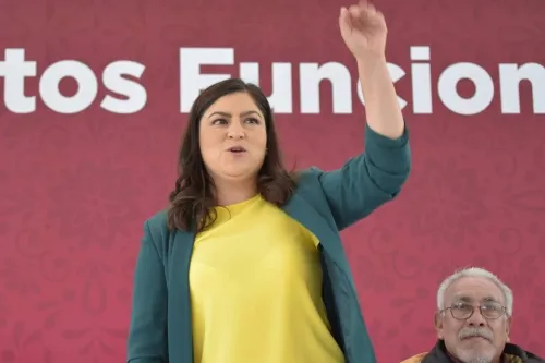Aunque es un derecho ganado, la alcaldesa Claudia Rivera no piensa en la reelección