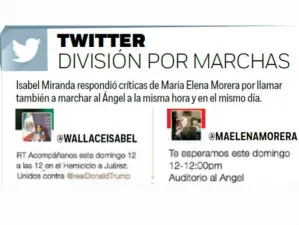 Morera critica a Wallace por llamado a marcha