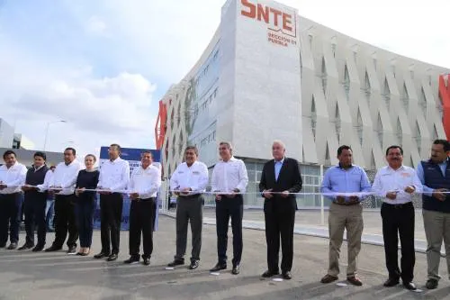 Inaugura Tony Gali infraestructura del SNTE