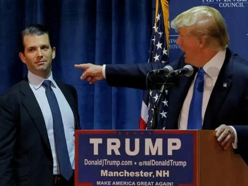 Trump dictó a su hijo la explicación sobre reunión con abogada rusa