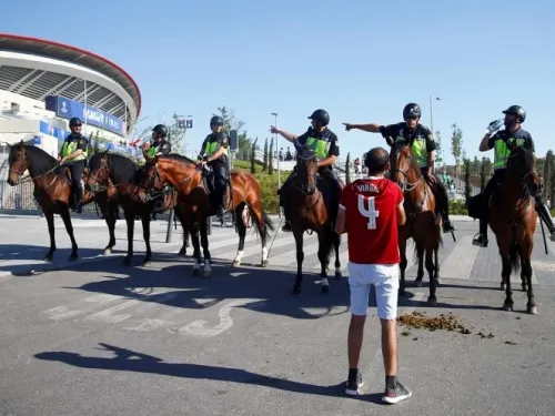 Quería entrar con drogas a ver la final de la Champions