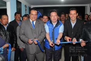 Comité Municipal del PAN de San Martín Texmelucan inaugura oficinas