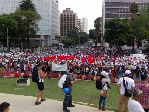 Realizan marcha del Orgullo Gay 2017 en la CDMX