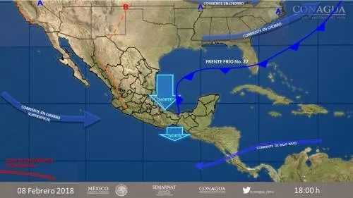 Lluvias afectarán a gran parte del país