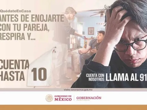 Gobierno federal lanza campaña contra la violencia en los hogares
