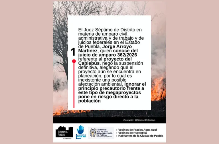 Revés a opositores del Cablebús; juez niega suspensión definitiva del amparo