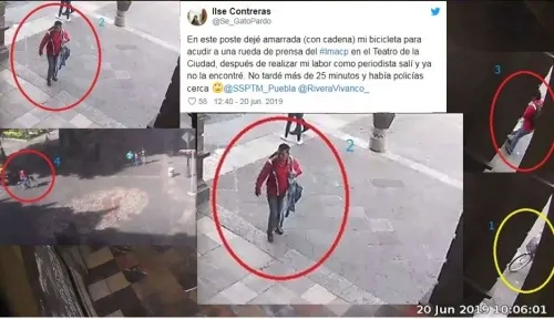 Identifican al presunto ladrón de la bicicleta de la Reportera de Publimetro