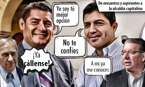 De encuestas y aspirantes a la alcaldía capitalina