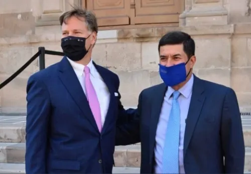 Embajador Landau reinició viajes oficiales con visita a Chihuahua