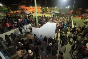 SSPTM custodia alcaldía de Canoa luego de manifestación del viernes