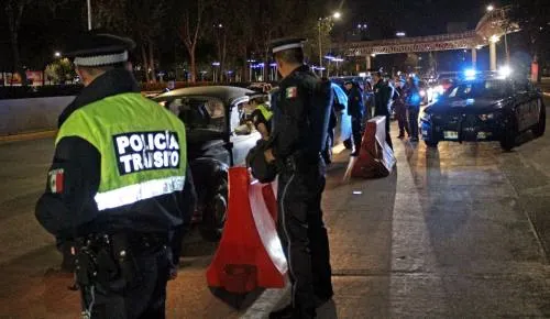 Para seguridad de capitalinos y turistas, implementa SSPTM Operativo Alcoholímetro