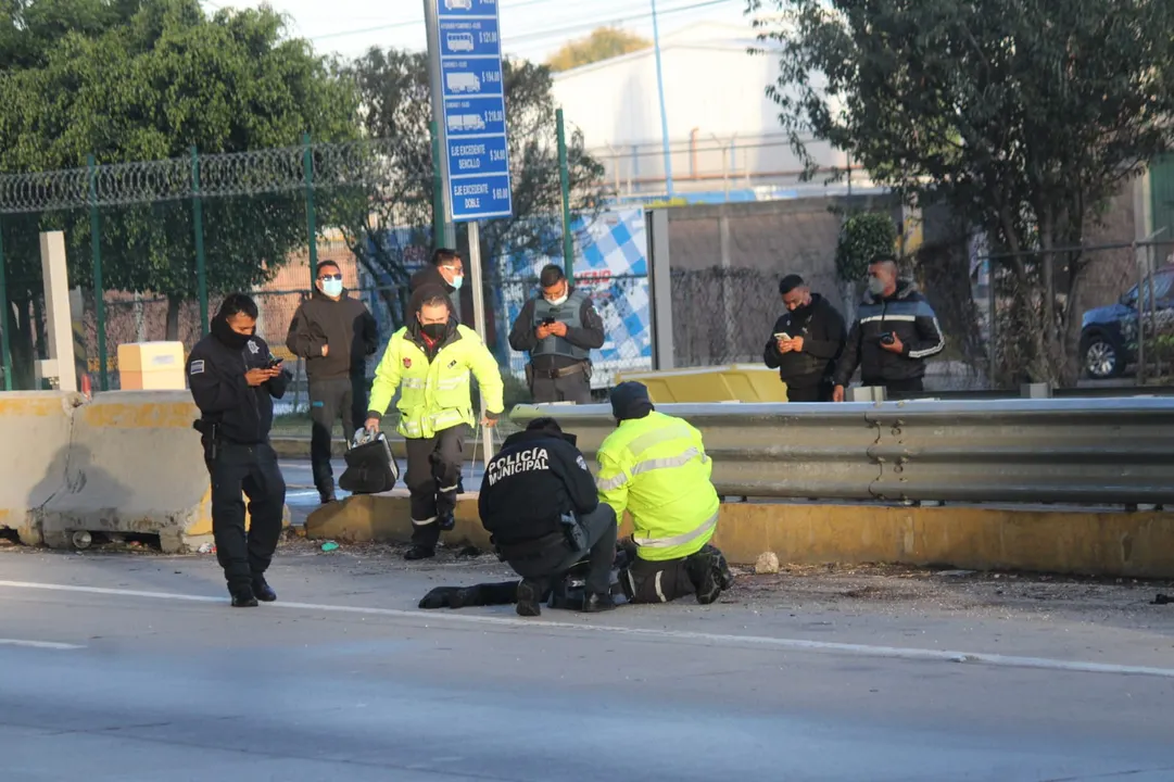 Hombre atropellado