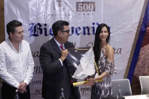 Elisa Carrillo, “Embajadora Honoraria” en los festejos de los 500 años de Tepeaca