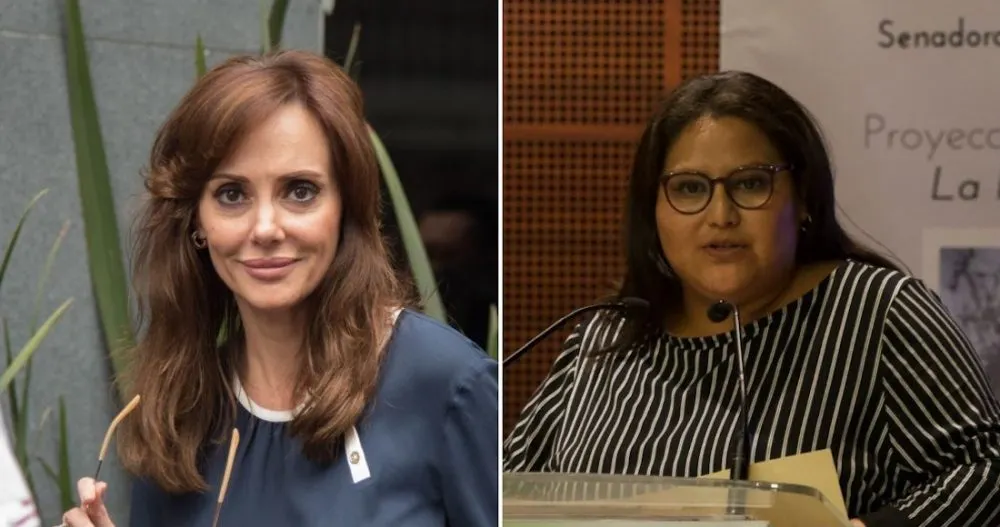 Las dos somos “senadoras” y “cenadoras“, expresó Lilly Téllez de Citlalli Hernández