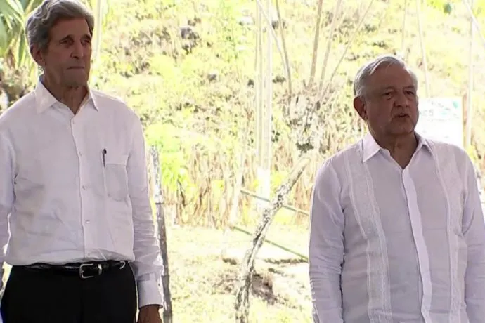 Reforma eléctrica y energías limpias, dominarán diálogo entre AMLO y Kerry