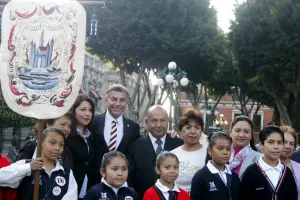 Conmemoran 484 años de la fundación de la ciudad de Puebla