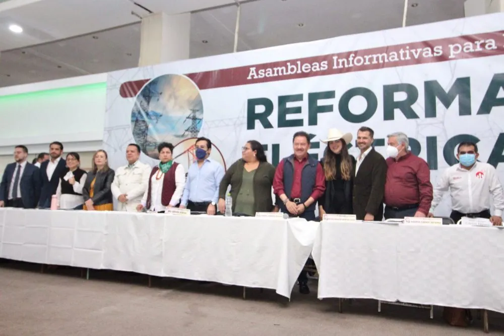 Hablar de la reforma eléctrica no es ningún delito: Ignacio Mier