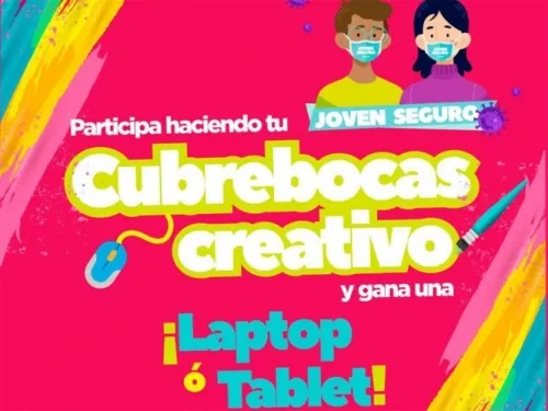 Lanzan convocatoria para primer concurso de cubrebocas