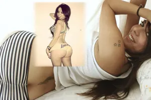 Jimena Sánchez posa nuevamente para una revista para caballeros