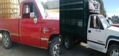 Sedena y SSP aseguraron 10 vehículos utilizados para el robo de hidrocarburo