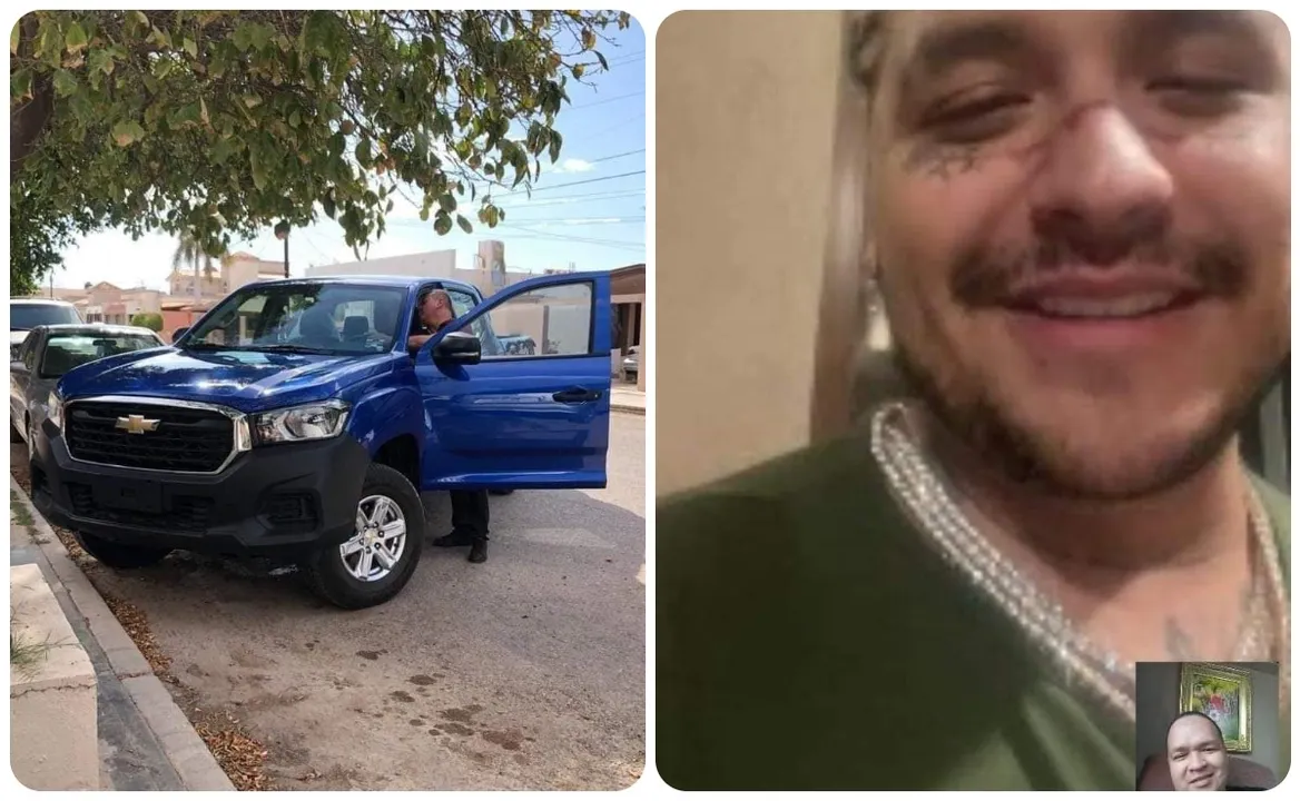 Christian Nodal cumple promesa y regala camioneta a su maestro de primaria