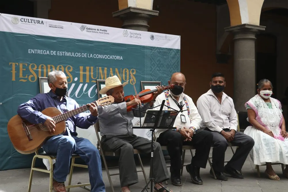 Reconoce Cultura a tres poblanos como “Tesoros Humanos Vivos”