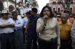 Habitantes de San Andrés se manifiestan frente al ayuntamiento capitalino