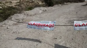 Clausura PROFEPA banco de extracción de materiales pétreos en Xochiltepec