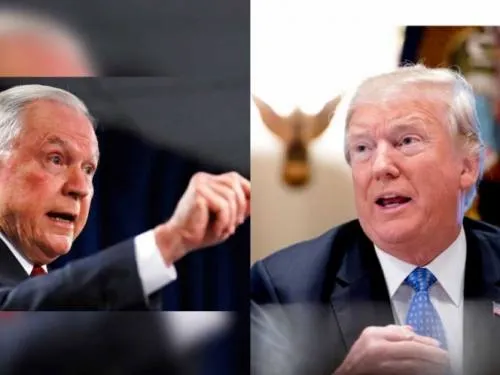 Trump y Sessions elevan tono de disputa