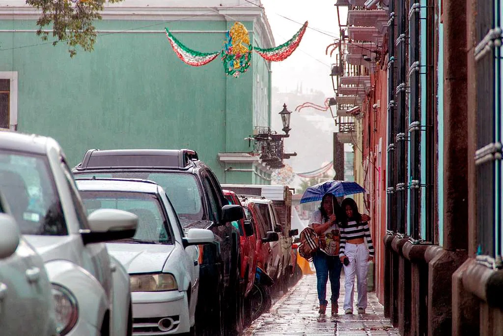 Lluvia Centro Historico