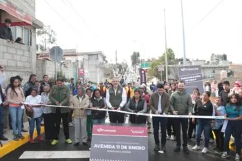 Entrega Pepe Chedraui infraestructura vial al norte de la capital