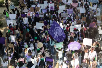 Blindarán Congreso de Puebla para la marcha del 8M