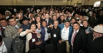 Pepe Chedraui asiste al primer Encuentro Nacional Municipal con Claudia Sheinbaum