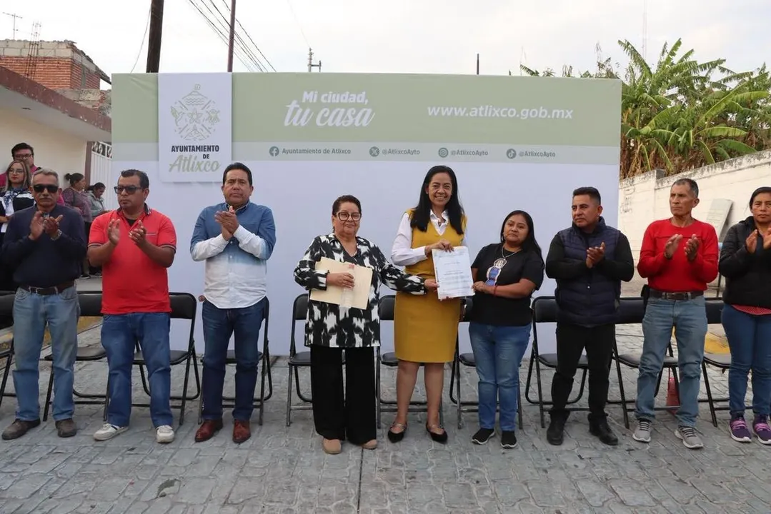 Atlixco Alumbrado Publico Colonia Vista Hermosa