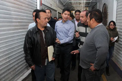 Eduardo Rivera pondrá primera piedra del Rastro TIF en Puebla, capital