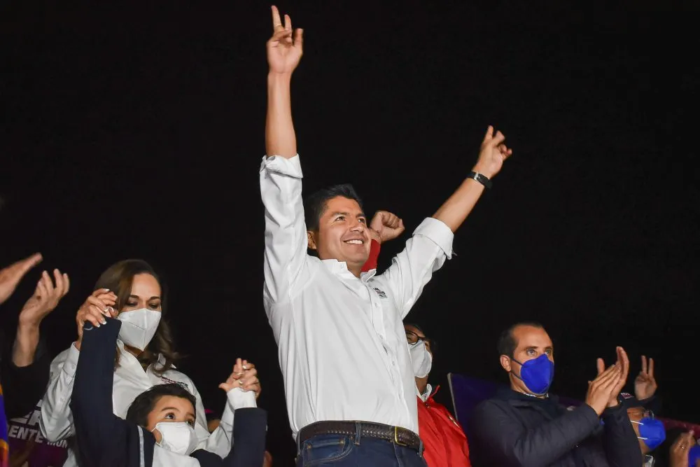 Eduardo Rivera Pérez confirma ventaja como virtual presidente de Puebla
