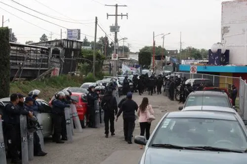 A disposición del Juez quedarán 136 elementos y mandos de San Martín Texmelucan