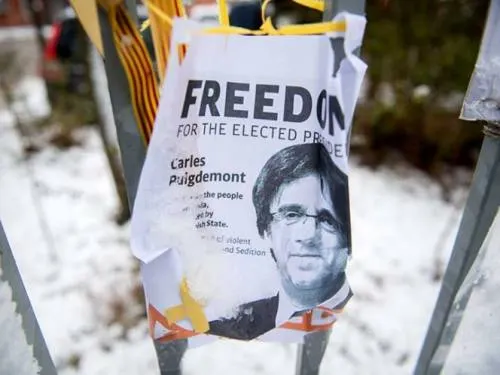 Fiscalía alemana pide la extradición de Puigdemont