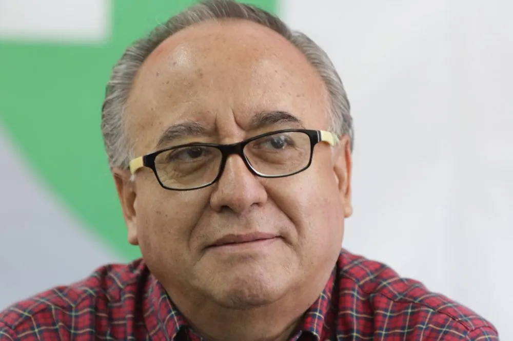 Valentín Meneses coordinador de la campaña del Jiménez Merino, dijo estar arriba de los demás candidatos y asegura ganarán la gubernatura.