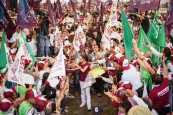 En su onceava semana de campaña, Claudia Sheinbaum reunió a 180 mil personas
