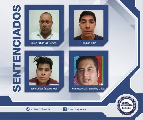 Fiscalía General obtuvo sentencia de 48 años contra cuatro secuestradores