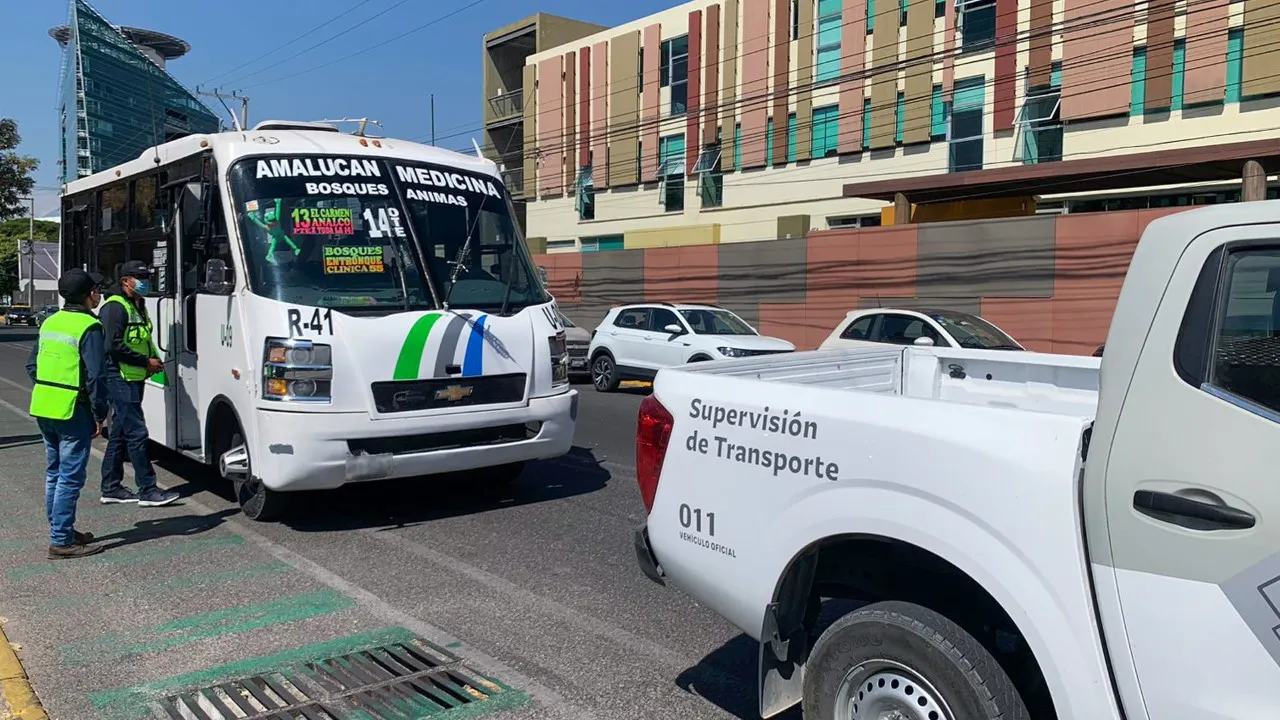 SMT garantiza legalidad en servicio de transporte público