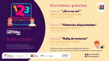 Con talleres gratuitos, Cultura incentiva lectura en infantes